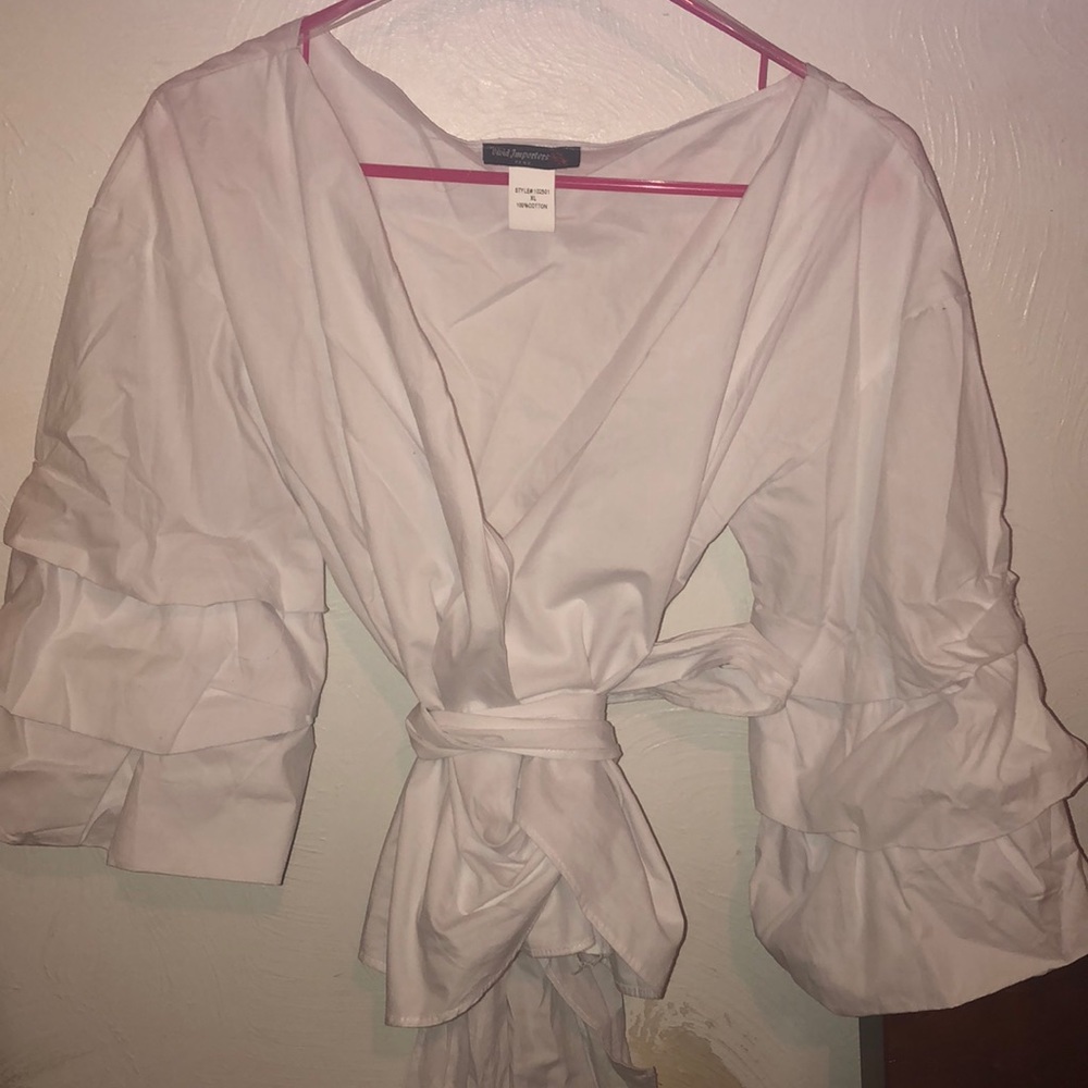 NWOT woman’s wrap shirt size XL
